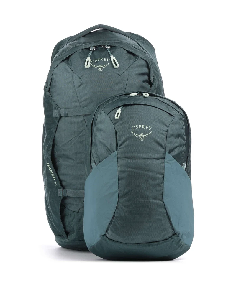 Osprey Farpoint 70 Sac à dos de voyage cascade blue/torrent blue