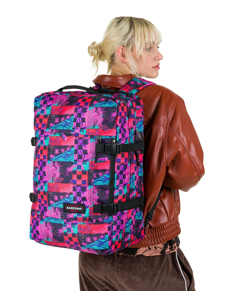 Eastpak Travelpack Sac à dos de voyage retro surf funk