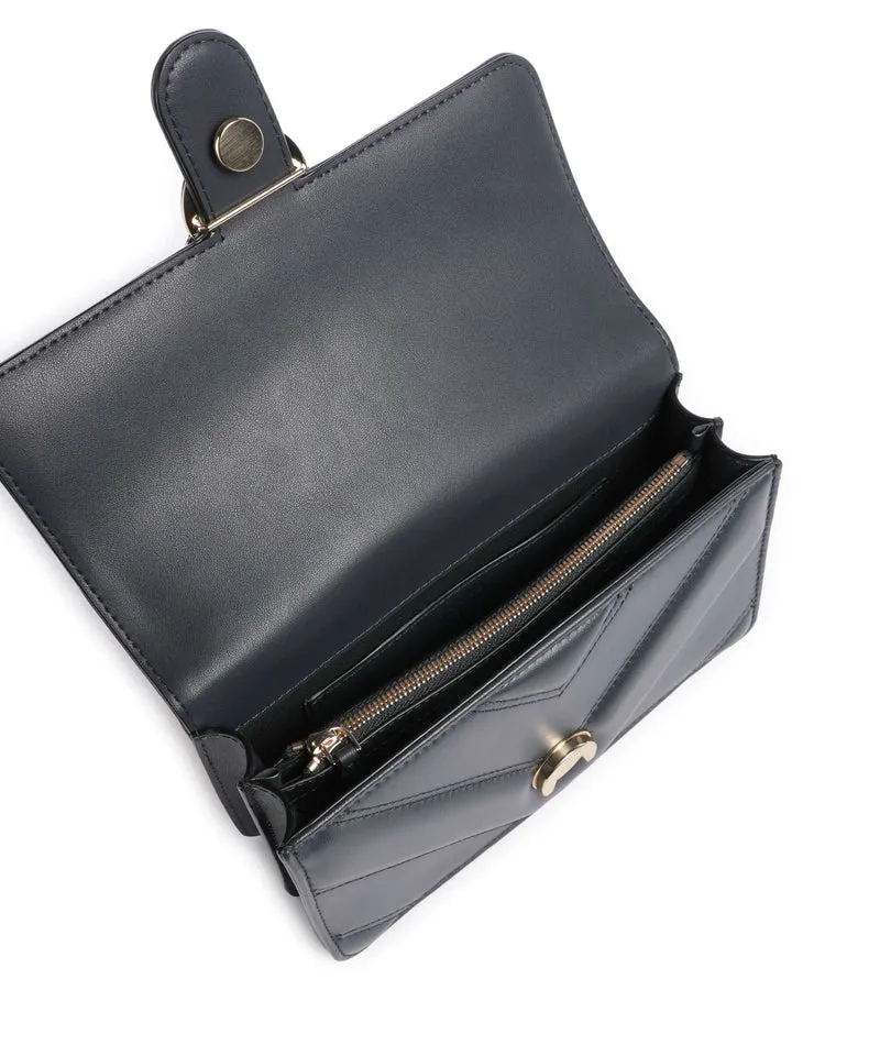 Pinko Love One Mini Sac porté épaule grigio asfalto/oro mordore