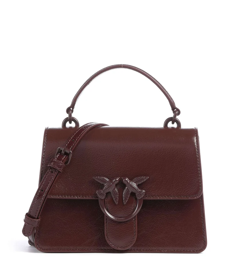 Pinko Love One Mini Sac à main burgundy wine