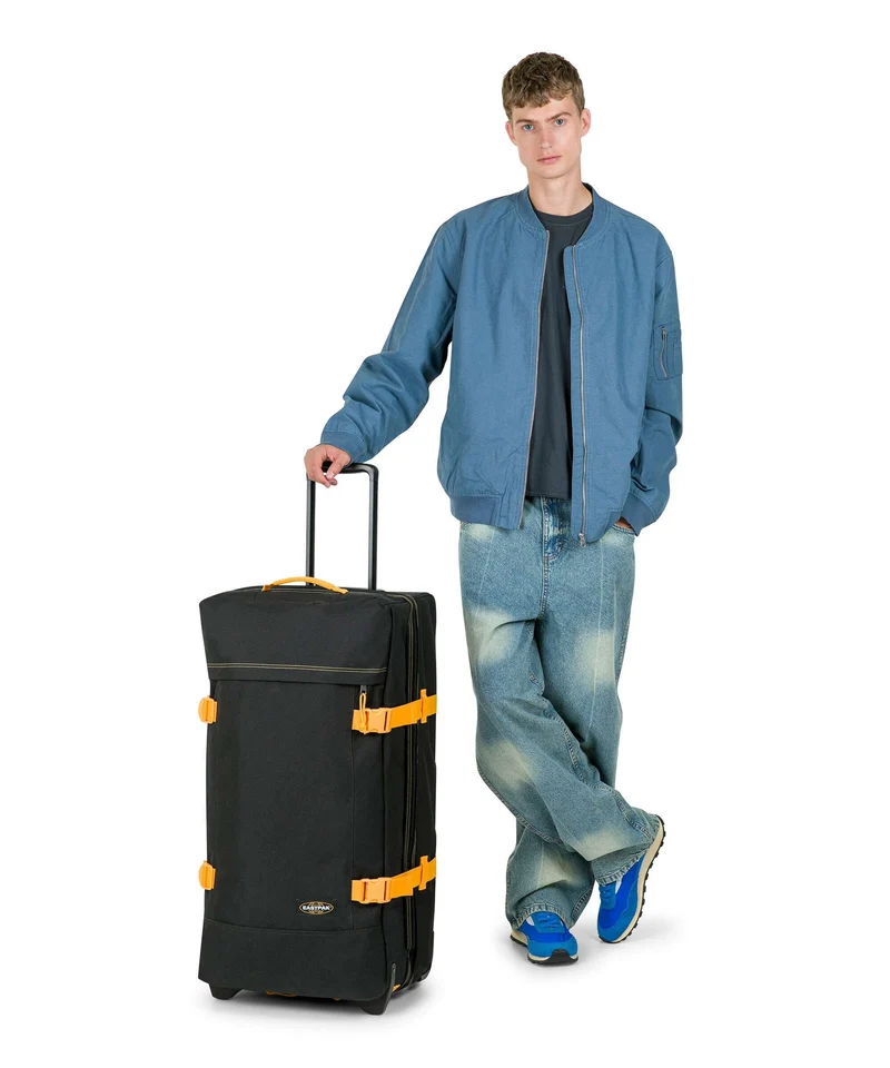 Eastpak Tranverz L Sac de voyage à roulettes kontrast mango
