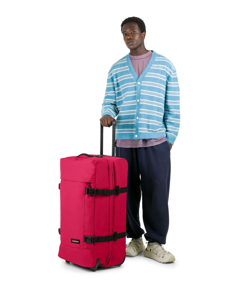 Eastpak Tranverz L Sac de voyage à roulettes saffron red