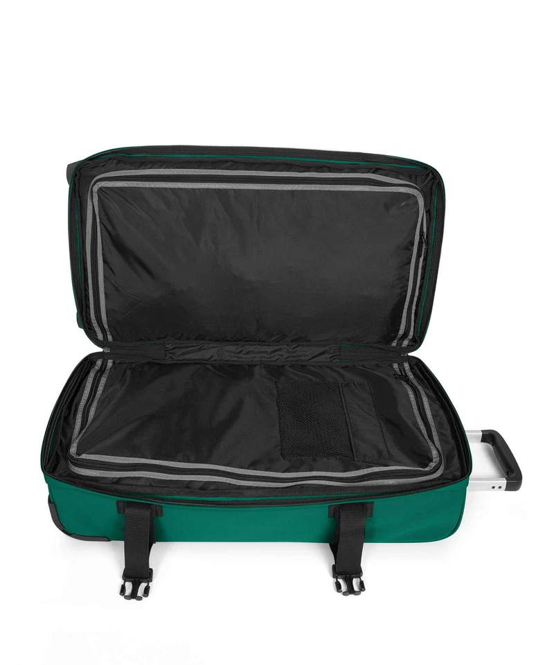 Eastpak Transit'R M Sac de voyage à roulettes pineneedle green