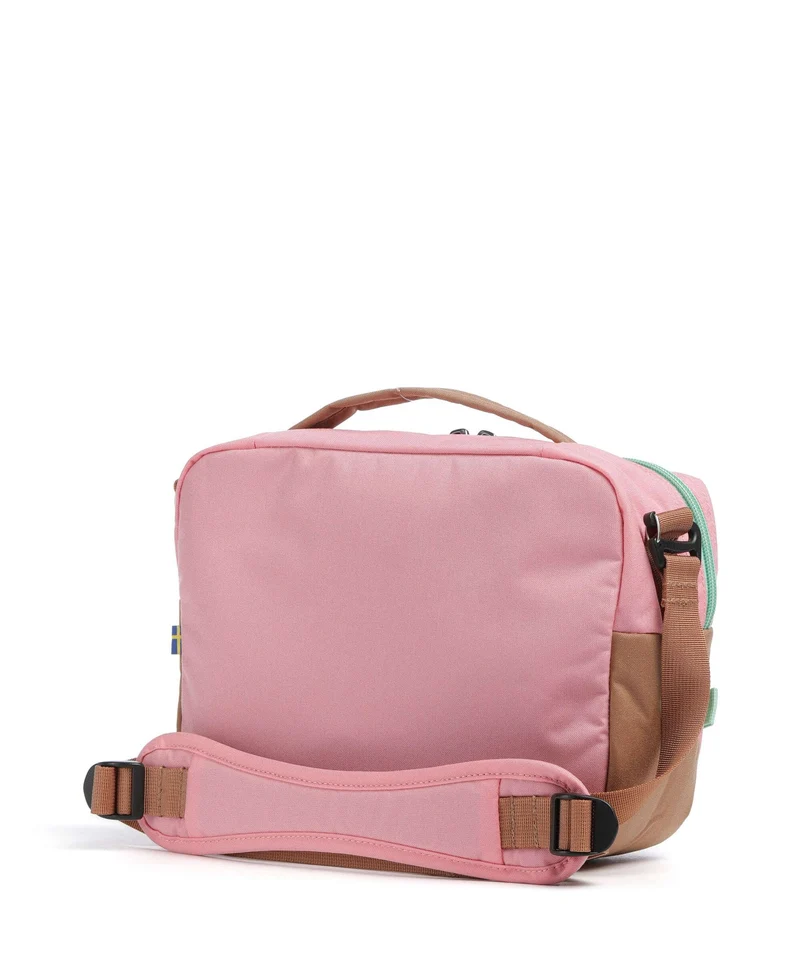 Fjällräven Vardag 6 Sac bandoulière poppy pink/khaki dust