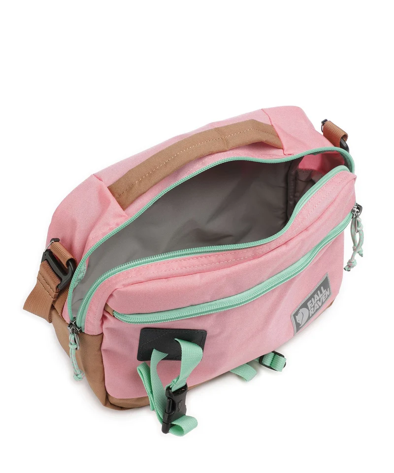 Fjällräven Vardag 6 Sac bandoulière poppy pink/khaki dust