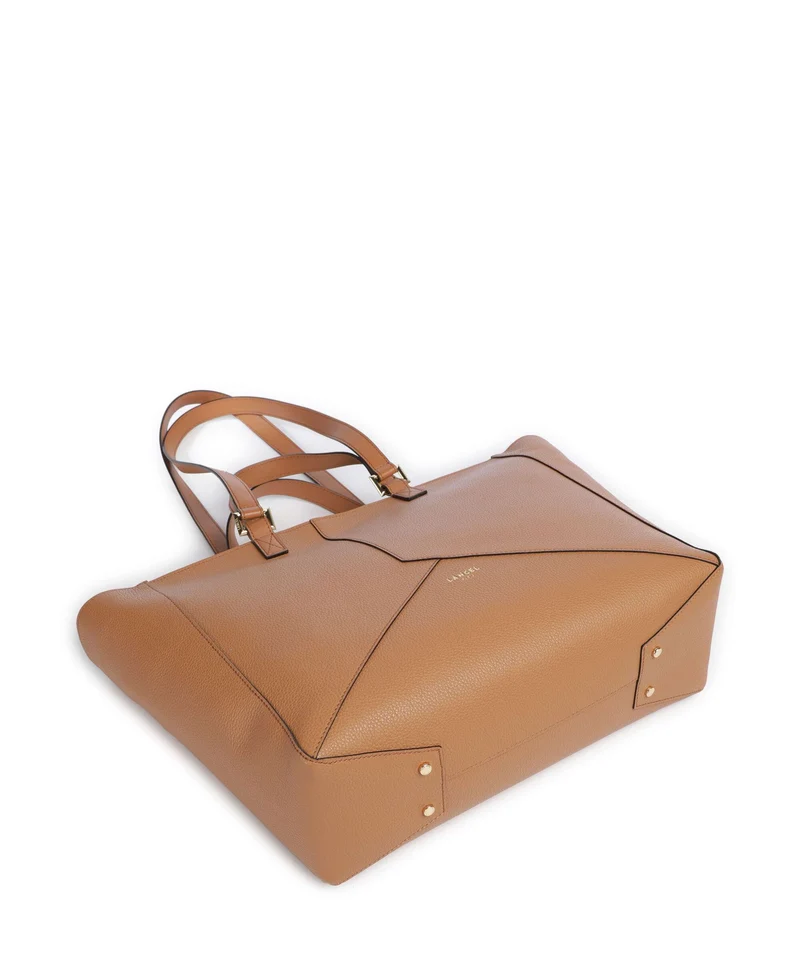 Lancel Enveloppe M Cabas camel