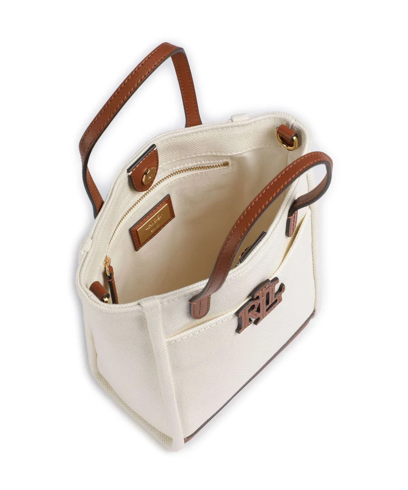 Lauren Ralph Lauren Cameryn Small Sac bandoulière natural/lauren tan