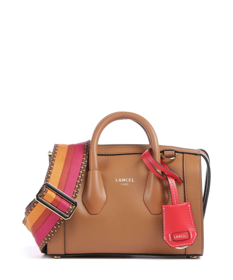 Lancel BCBG Mini Sac bandoulière camel