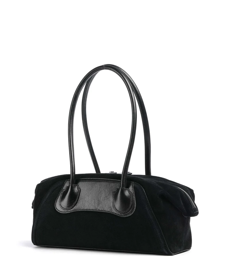 Vivienne Westwood Shirley Suede Small Sac porté épaule black