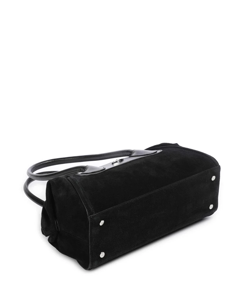 Vivienne Westwood Shirley Suede Small Sac porté épaule black