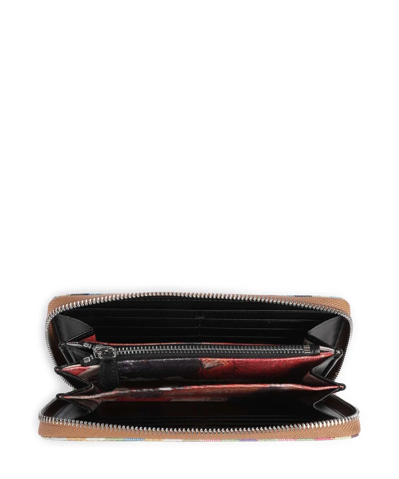 Vivienne Westwood Buccia D'Arancia Classic Portefeuille heather plaid