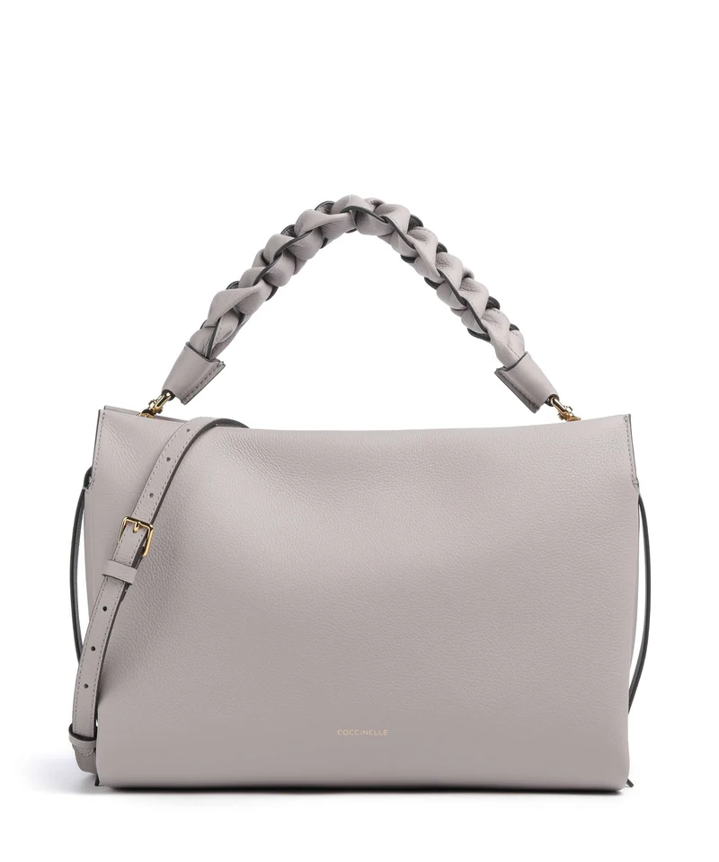 Coccinelle Boheme Grana Double Sac fourre-tout oyster/pearl
