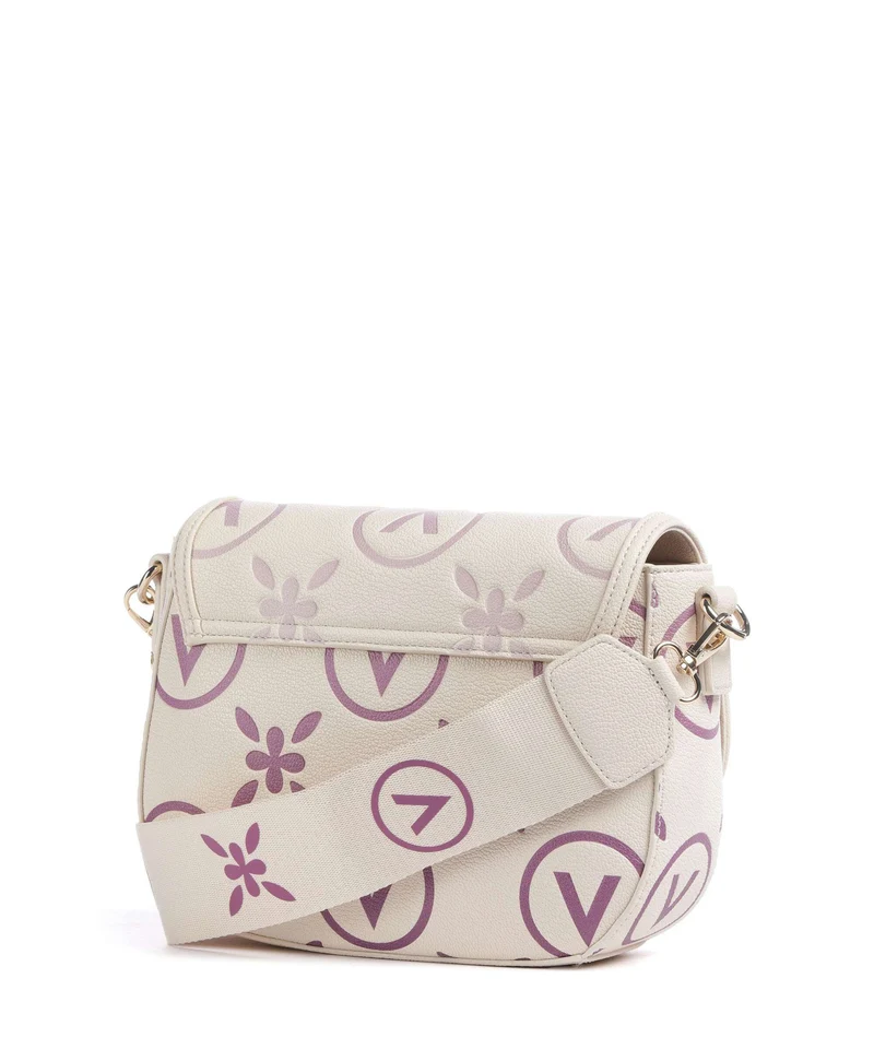 Valentino Bags Samba Re Print Sac bandoulière ecru/rosa