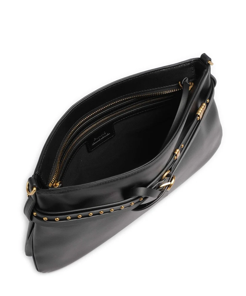 Pinko Belt Classic Sac porté épaule nero/antique gold