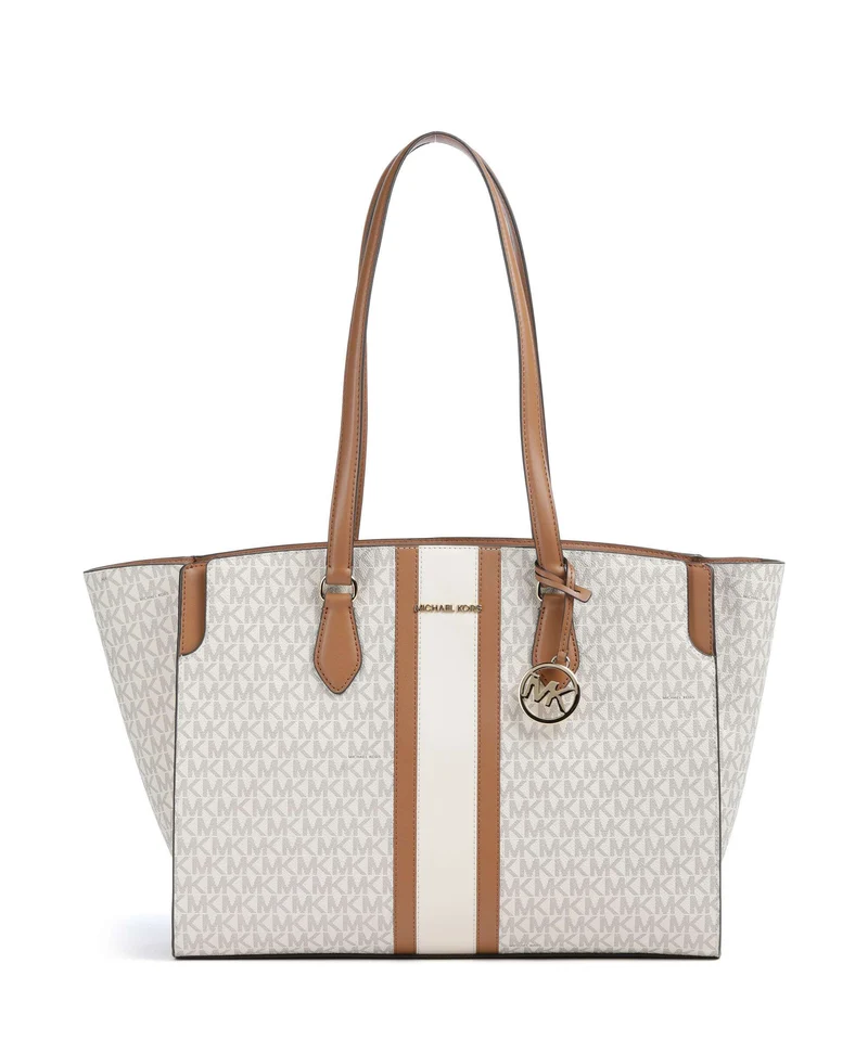 Michael Kors Becca Large Cabas vanilla/acorn