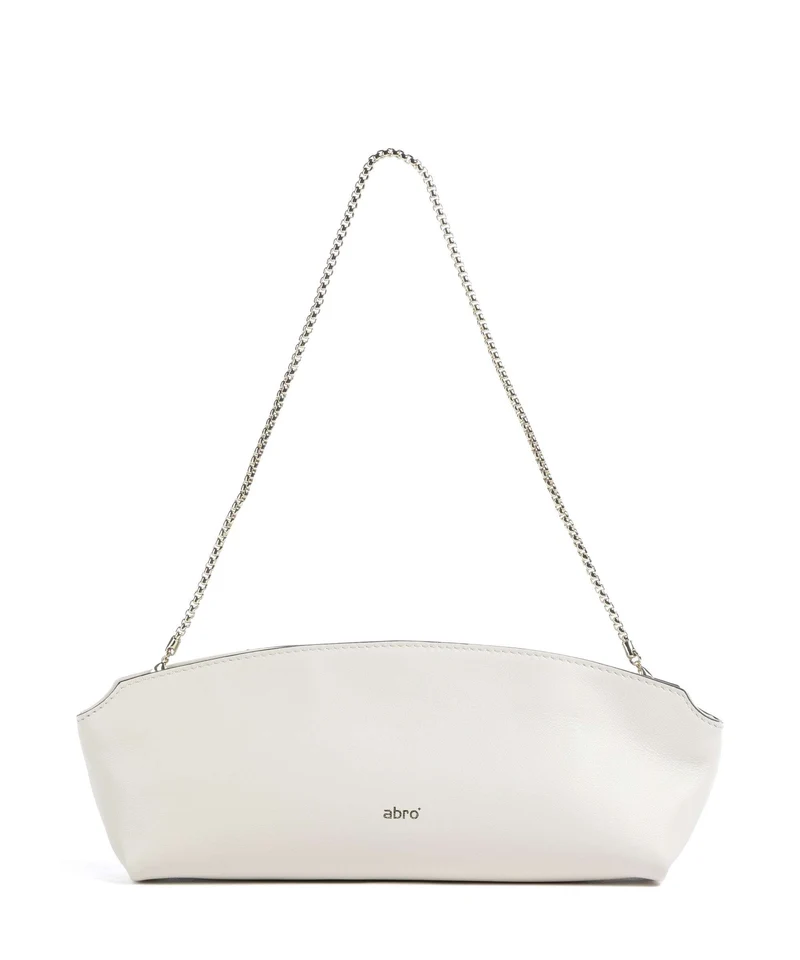 Abro Nappa Pisa Ballroom Sac porté épaule beige
