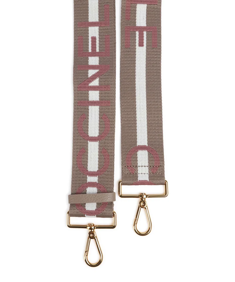 Coccinelle Nastro Signature Bandoulière multi new warm taupe
