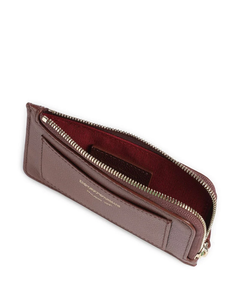 Emporio Armani Vivienne Étui à cartes crédit foliage