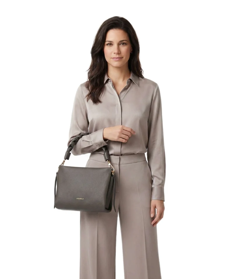 Coccinelle Boheme Grana Double Sac à main fango/honey