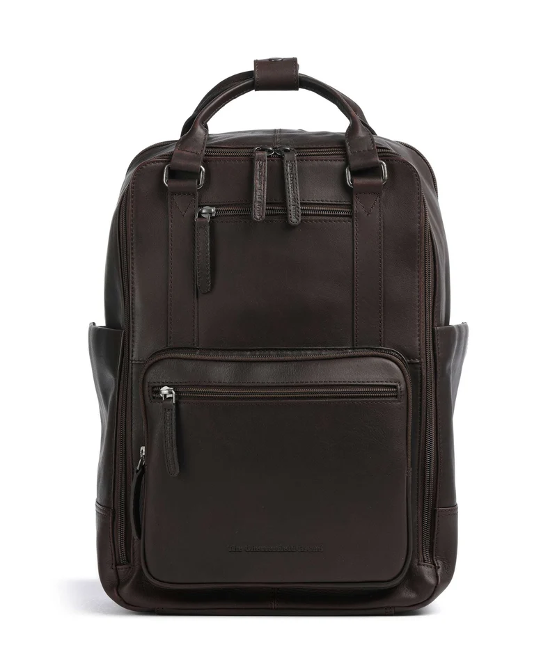 The Chesterfield Brand Wax Pull Up Cow Calden Sac à dos brown