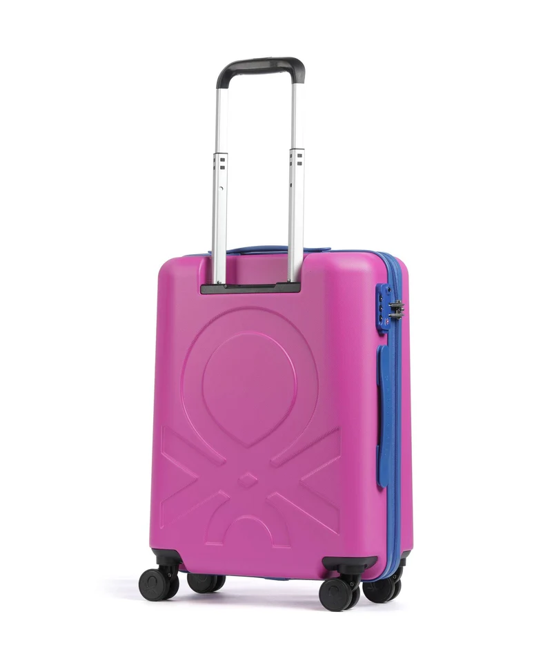 Delsey Paris x United Colors of Benetton Fabrica Valise 4 roues purple