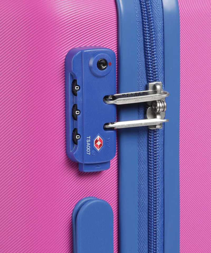 Delsey Paris x United Colors of Benetton Fabrica Valise 4 roues purple