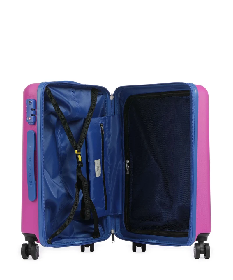 Delsey Paris x United Colors of Benetton Fabrica Valise 4 roues purple