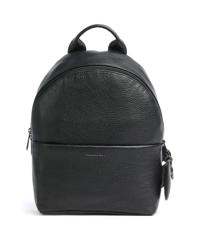 Mandarina Duck Mellow Leather Sac à dos nero