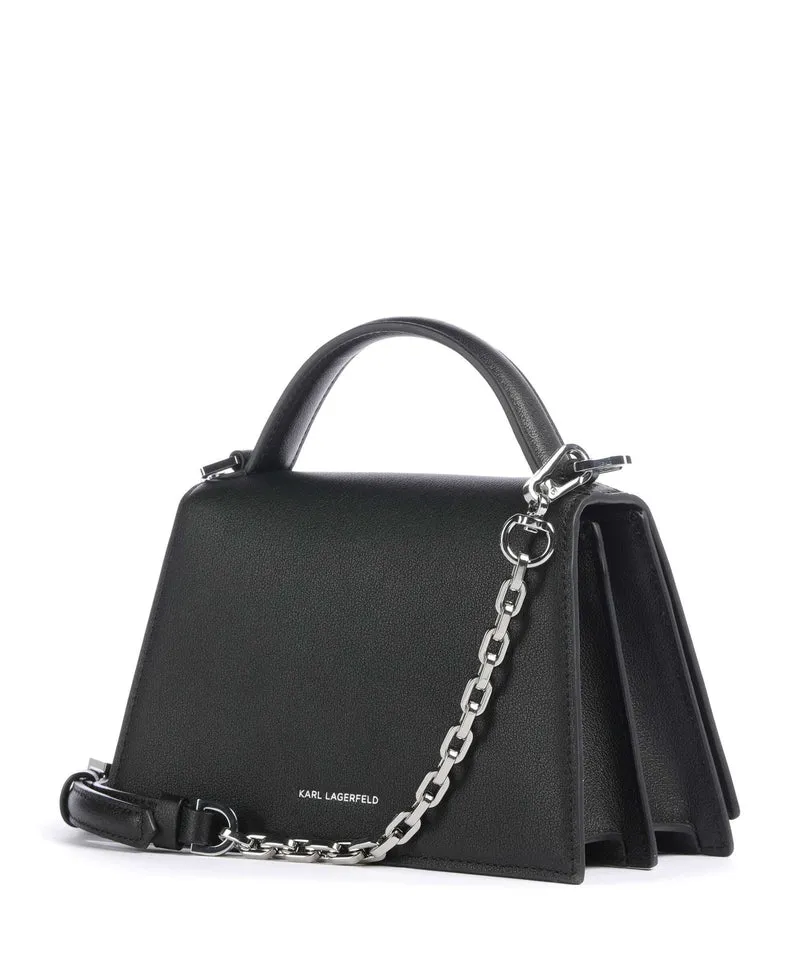 Karl Lagerfeld K/Signature 2.0 Sac bandoulière black/nickel