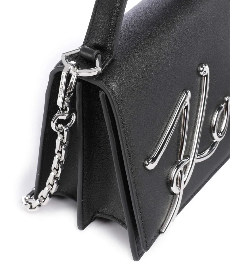 Karl Lagerfeld K/Signature 2.0 Sac bandoulière black/nickel