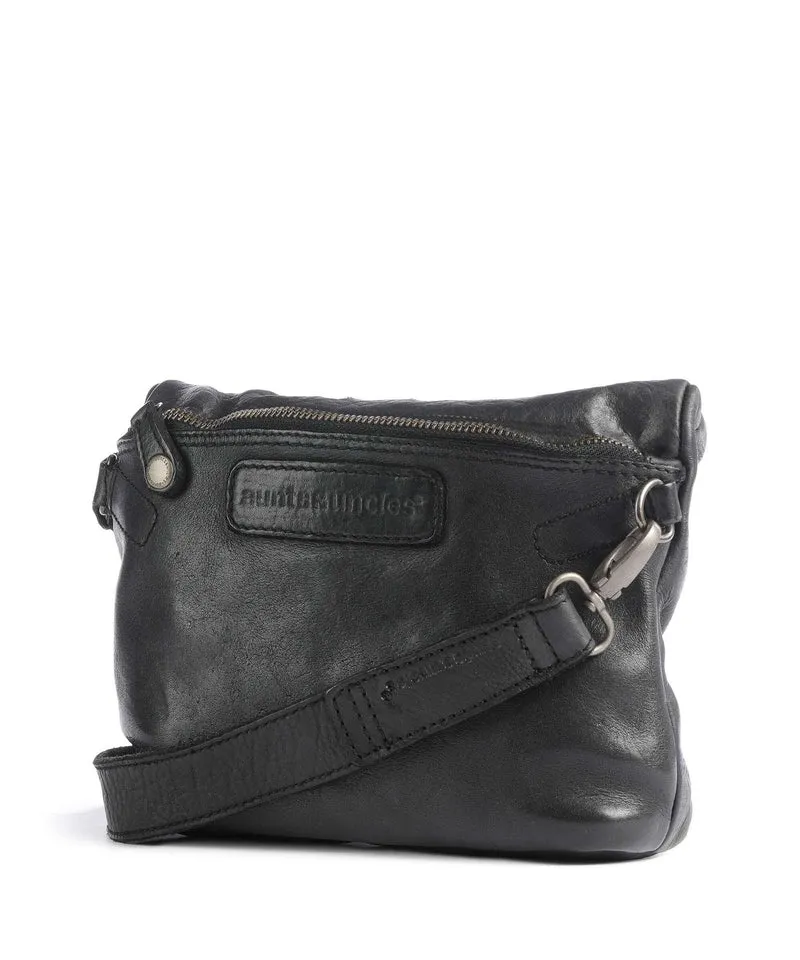 Aunts & Uncles Barbershop Stubble Sac bandoulière charcoal black