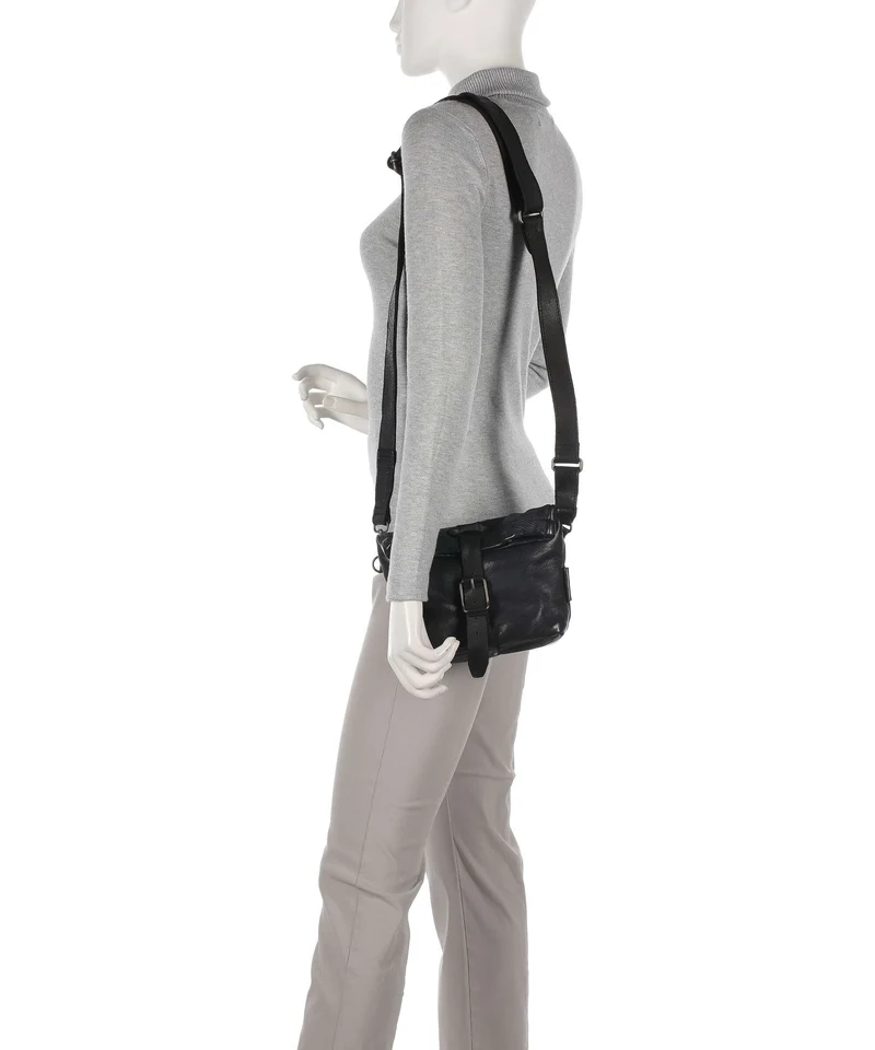 Aunts & Uncles Barbershop Stubble Sac bandoulière charcoal black