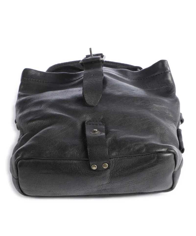 Aunts & Uncles Barbershop Stubble Sac bandoulière charcoal black
