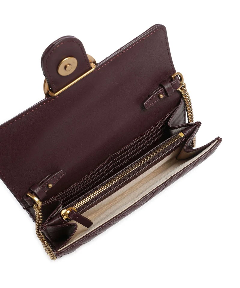 Pinko Love One Portefeuille uva di catawba/antique gold
