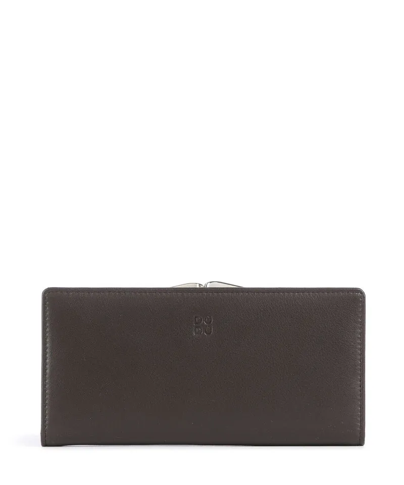 DuDu Bags Chilé Portefeuille coffee brown