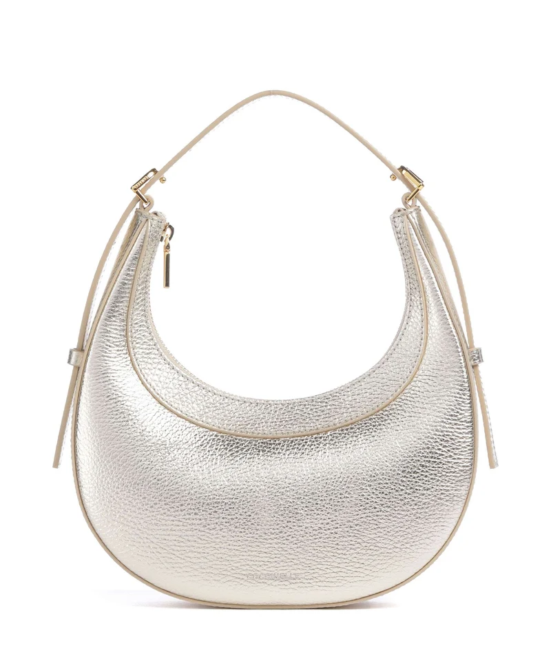 Coccinelle Whisper Sac porté épaule pale gold