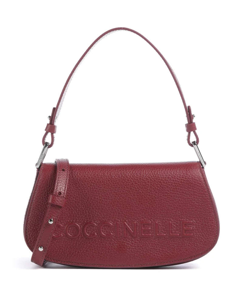Coccinelle Myrtha Maxi Logo Sac porté épaule ribes
