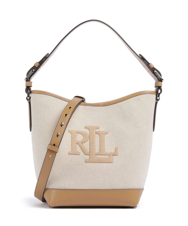 Lauren Ralph Lauren Witley Medium Sac seau natural buff