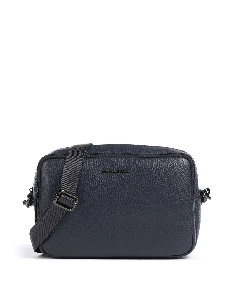 Mandarina Duck Mellow Leather Sac bandoulière dress blue