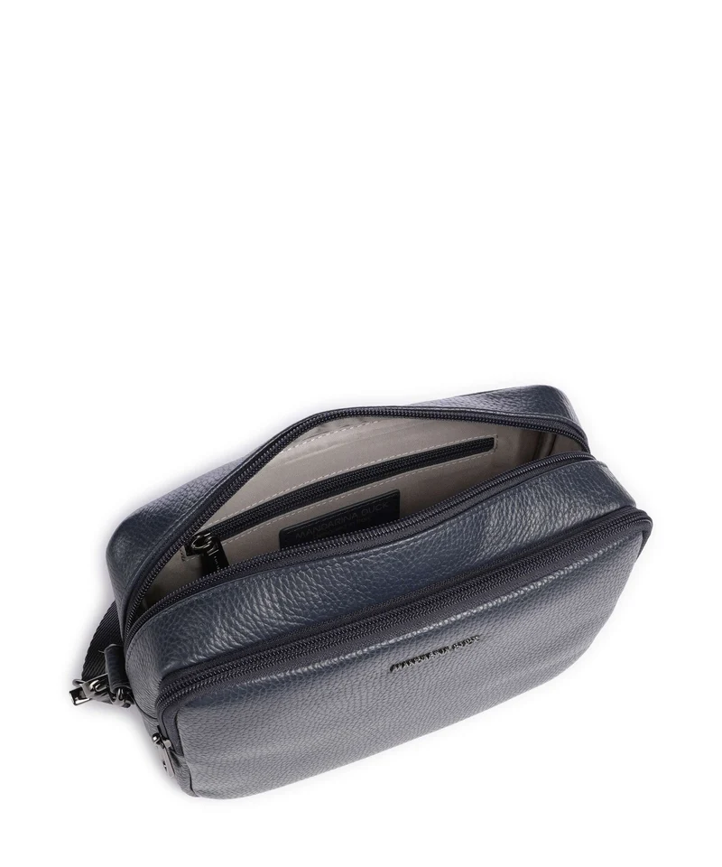 Mandarina Duck Mellow Leather Sac bandoulière dress blue