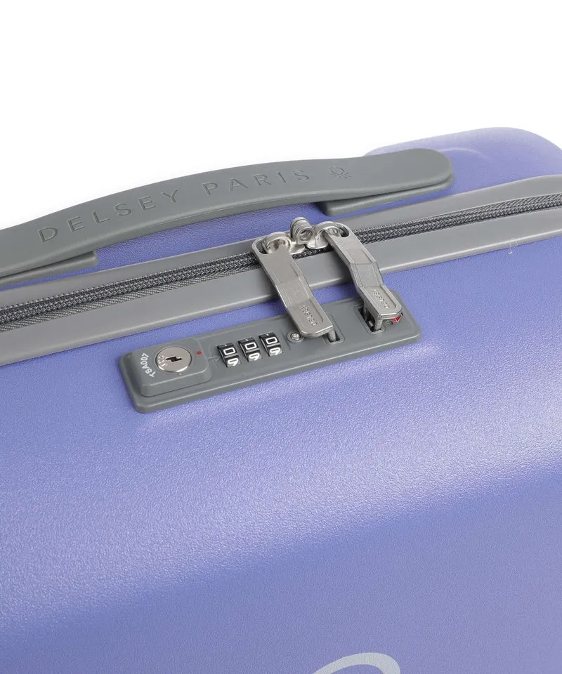 Delsey Paris x United Colors of Benetton UCB Hardside Valise 4 roues purple