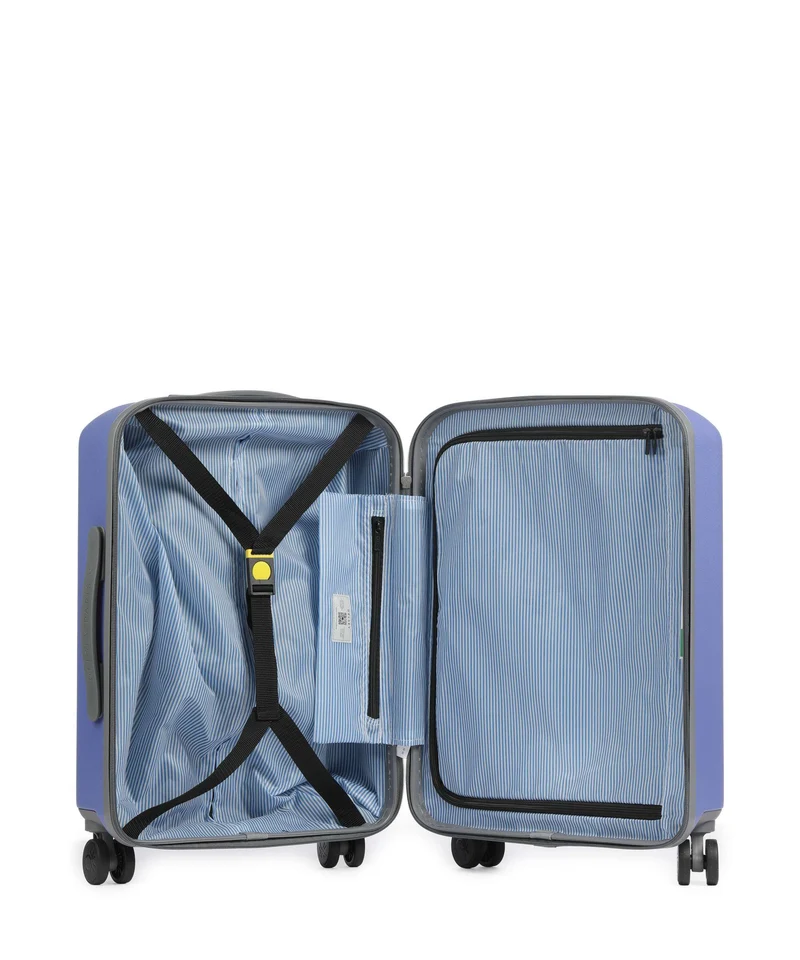 Delsey Paris x United Colors of Benetton UCB Hardside Valise 4 roues purple
