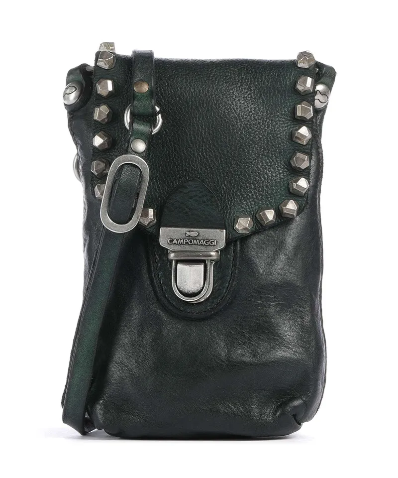 Campomaggi Pochette telephone green bottle