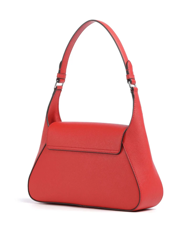 Lauren Ralph Lauren Schylar Medium Sac porté épaule bright vermillion