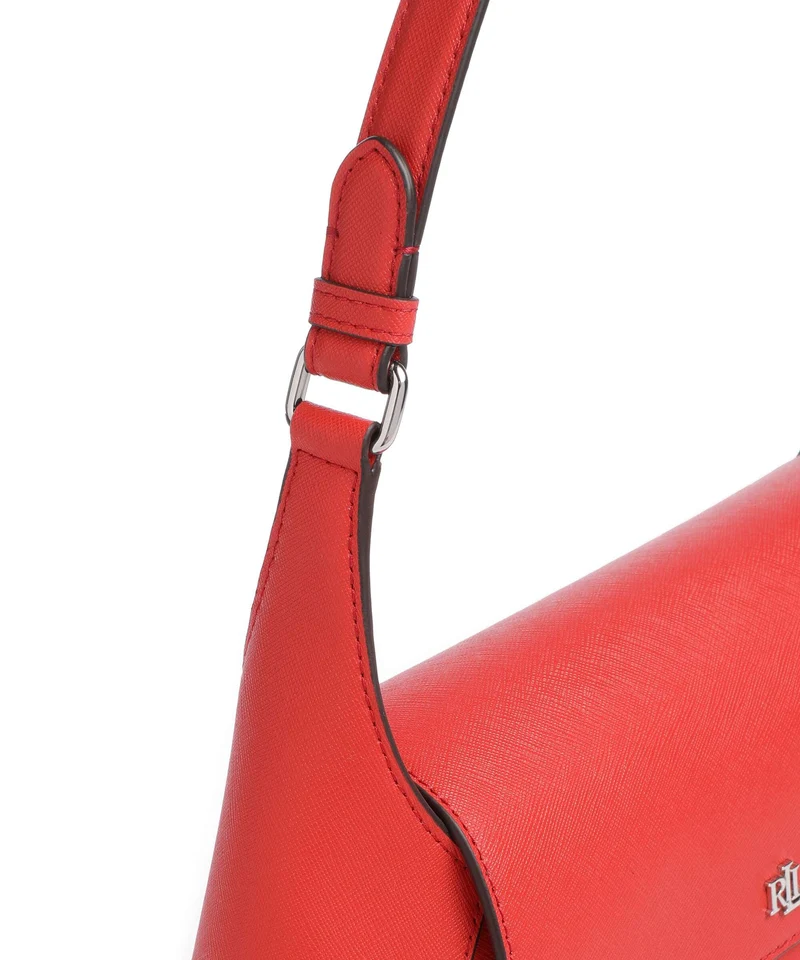 Lauren Ralph Lauren Schylar Medium Sac porté épaule bright vermillion