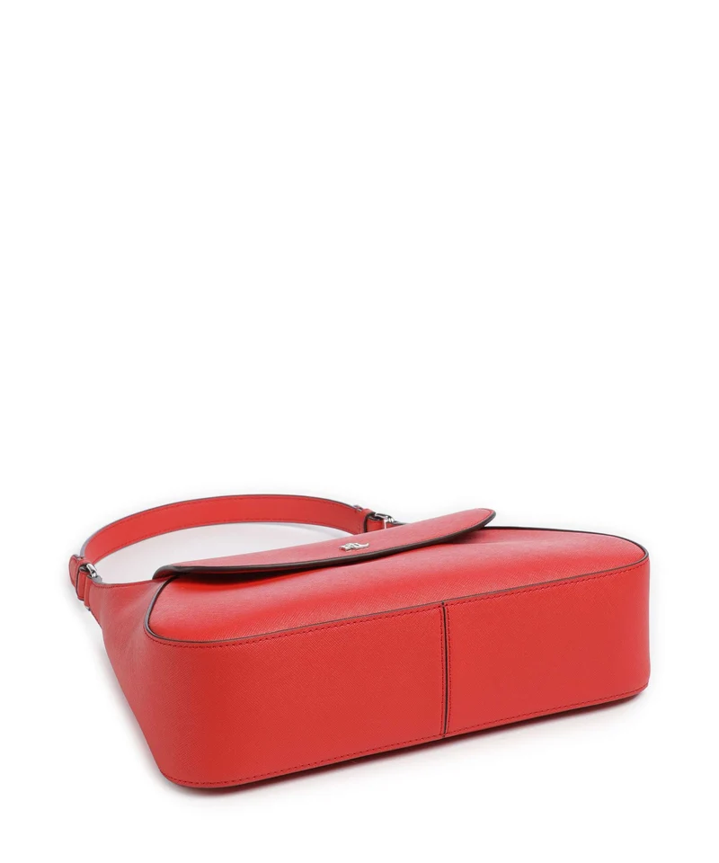 Lauren Ralph Lauren Schylar Medium Sac porté épaule bright vermillion