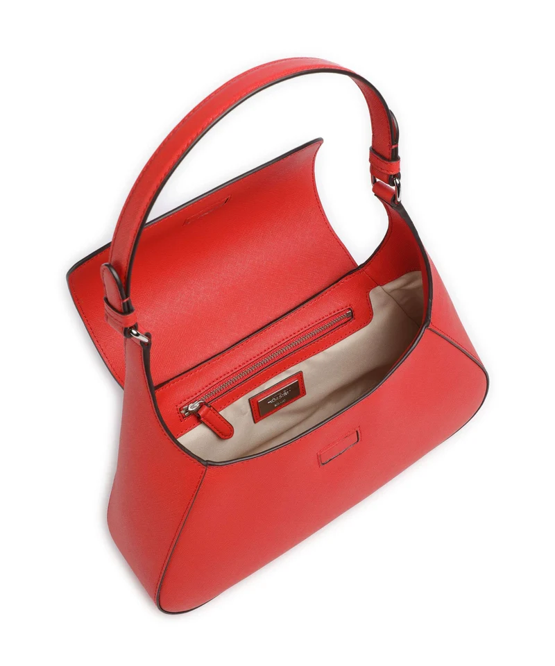 Lauren Ralph Lauren Schylar Medium Sac porté épaule bright vermillion