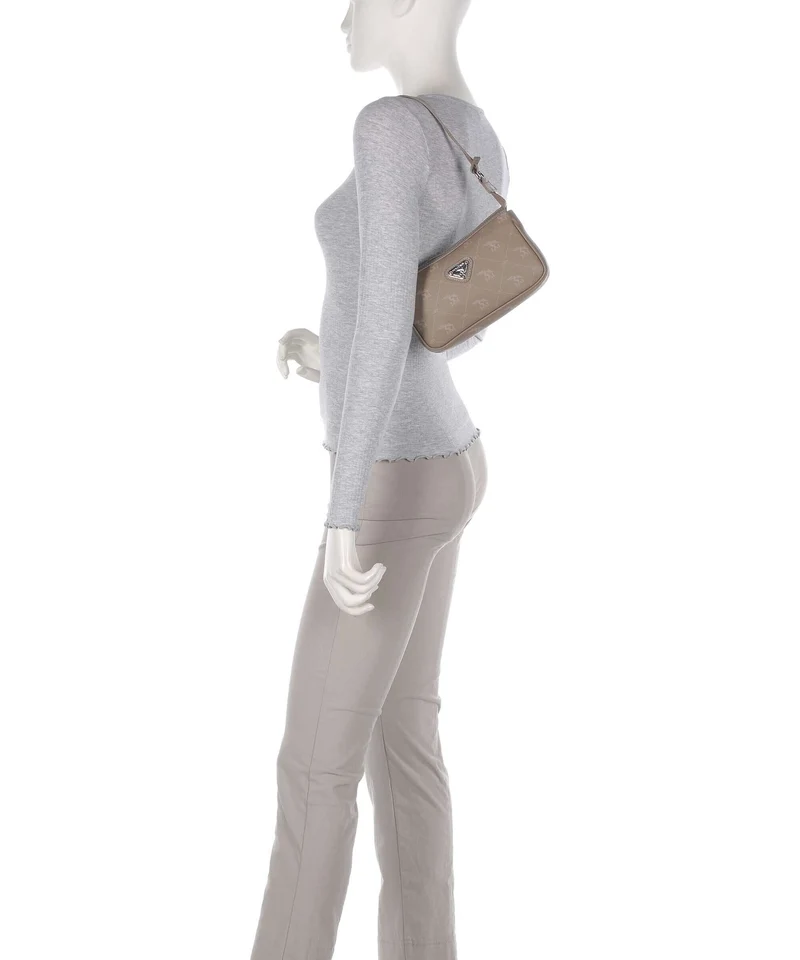 Maison Mollerus Pecarus Missy Sac porté épaule taupe/rosé/silber