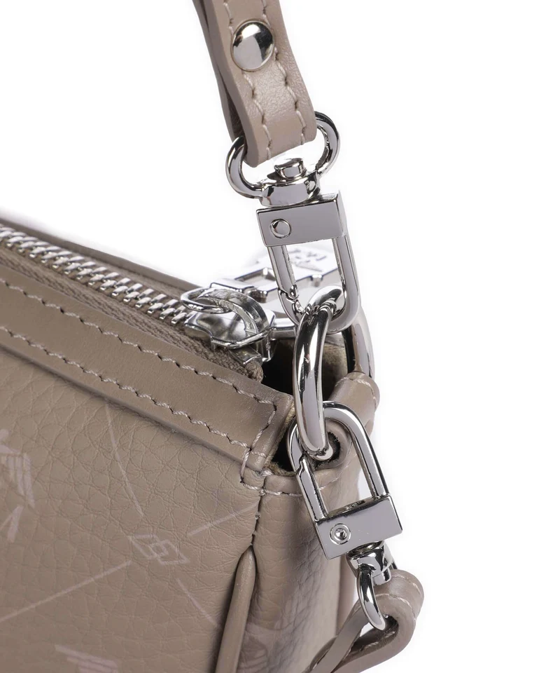 Maison Mollerus Pecarus Missy Sac porté épaule taupe/rosé/silber