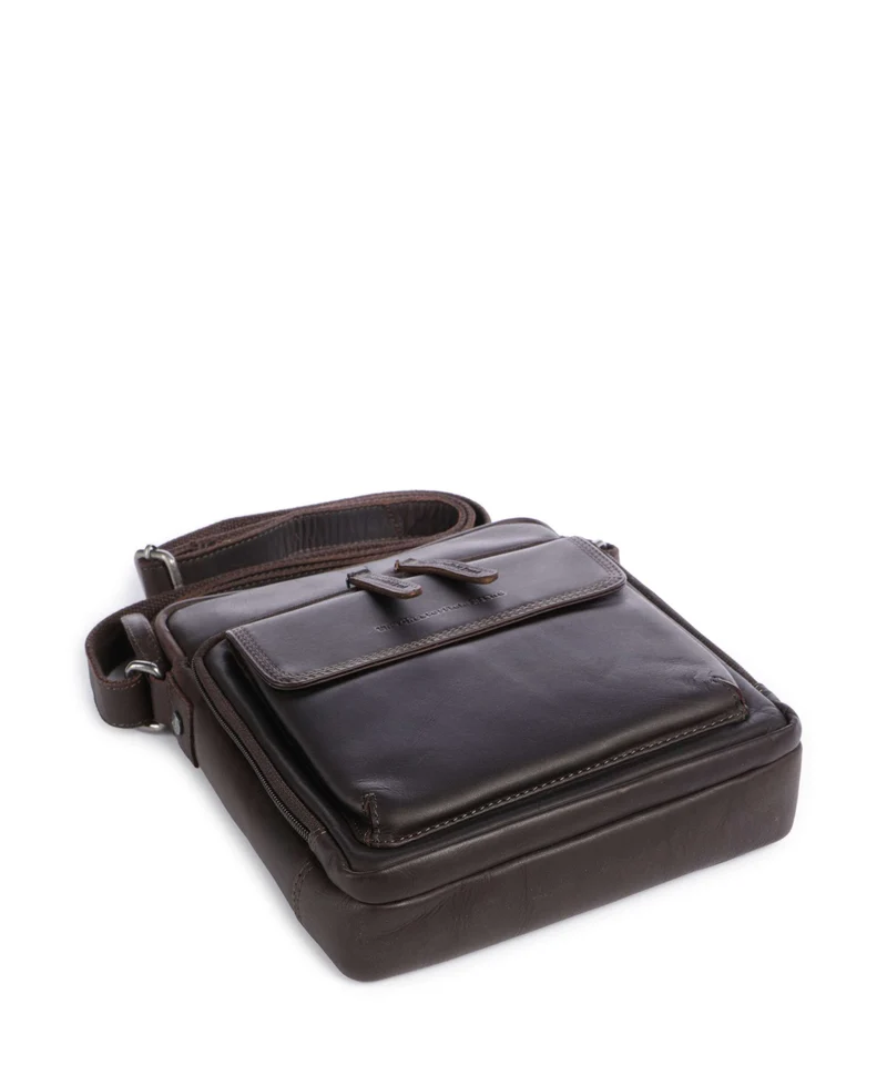 The Chesterfield Brand Wax Pull Up Cow Montira Sac bandoulière brown